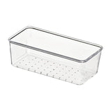 Maxbell Drawer Organizer Clear for Bedroom Dresser Kitchen Gadgets Utensils Bathroom 15cmx7.5cm