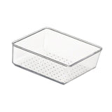 Maxbell Drawer Organizer Clear for Bedroom Dresser Kitchen Gadgets Utensils Bathroom 15cmx15cm
