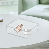 Maxbell Drawer Organizer Clear for Bedroom Dresser Kitchen Gadgets Utensils Bathroom 15cmx15cm
