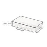 Maxbell Drawer Organizer Clear for Bedroom Dresser Kitchen Gadgets Utensils Bathroom 23cmx15cm