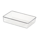 Maxbell Drawer Organizer Clear for Bedroom Dresser Kitchen Gadgets Utensils Bathroom 23cmx15cm