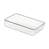 Maxbell Drawer Organizer Clear for Bedroom Dresser Kitchen Gadgets Utensils Bathroom 23cmx15cm