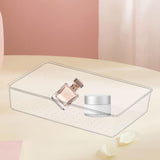 Maxbell Drawer Organizer Clear for Bedroom Dresser Kitchen Gadgets Utensils Bathroom 23cmx15cm