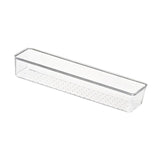 Maxbell Drawer Organizer Clear for Bedroom Dresser Kitchen Gadgets Utensils Bathroom 30.5cmx7.5cm
