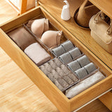 Maxbell Drawer Organizer Clear for Bedroom Dresser Kitchen Gadgets Utensils Bathroom 30.5cmx7.5cm