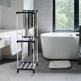 Maxbell Clothes Drying Rack Shelf Dryer Rack for Garment Laundry Room Indoor Outdoor