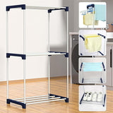 Maxbell Clothes Drying Rack Shelf Dryer Rack for Garment Laundry Room Indoor Outdoor