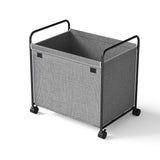 Maxbell Laundry Basket with Wheels Multiuse Storage Bin for College Bedroom Bathroom