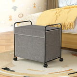 Maxbell Laundry Basket with Wheels Multiuse Storage Bin for College Bedroom Bathroom