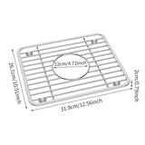 Maxbell Sink Protector Non-slip Sink Bottom Grid for Restaurant Bathroom Dining Room