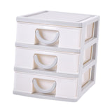 Maxbell Tabletop Storage Drawers Multipurpose Desktop Organizer for Cosmetics School Grey