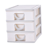Maxbell Tabletop Storage Drawers Multipurpose Desktop Organizer for Cosmetics School Grey