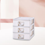 Maxbell Tabletop Storage Drawers Multipurpose Desktop Organizer for Cosmetics School Grey