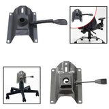Maxbell Office Chair Tilt Control Mechanism Sturdy Iron Tilt Base Swivel Chair Parts 16x23cm