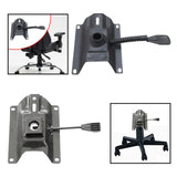 Maxbell Office Chair Tilt Control Mechanism Sturdy Iron Tilt Base Swivel Chair Parts 16x23cm