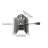 Maxbell Office Chair Tilt Control Mechanism Sturdy Iron Tilt Base Swivel Chair Parts 17x23cm