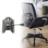 Maxbell Office Chair Tilt Control Mechanism Sturdy Iron Tilt Base Swivel Chair Parts 17x23cm