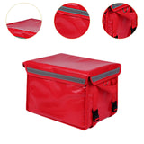 Maxbell Insulated Food Delivery Bag 30L Delivery Container for Food Transport Travel Red