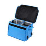 Maxbell Insulated Food Delivery Bag 30L Delivery Container for Food Transport Travel Blue