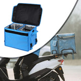 Maxbell Insulated Food Delivery Bag 30L Delivery Container for Food Transport Travel Blue
