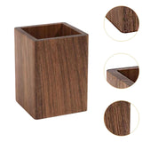 Maxbell Wooden Pen Holder Ideal Gift Desk Supplies Organizer for Room Desktop Office