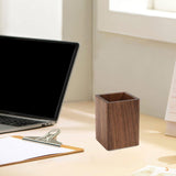 Maxbell Wooden Pen Holder Ideal Gift Desk Supplies Organizer for Room Desktop Office