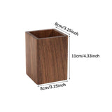 Maxbell Wooden Pen Holder Ideal Gift Desk Supplies Organizer for Room Desktop Office