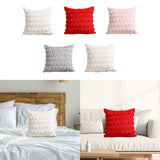 Maxbell Pillow Cover Supplies Throw Cushion Case for Anniversary Farmhouse Sofa White