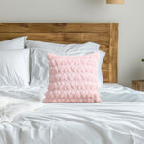Maxbell Pillow Cover Supplies Throw Cushion Case for Anniversary Farmhouse Sofa Pink