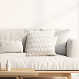 Maxbell Pillow Cover Supplies Throw Cushion Case for Anniversary Farmhouse Sofa Beige