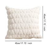 Maxbell Pillow Cover Supplies Throw Cushion Case for Anniversary Farmhouse Sofa Beige