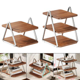 Maxbell Desktop Organizer Rack Heavy Duty Makeup Organizer for Bedroom Home Tabletop 30x27.5x21cm