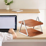 Maxbell Desktop Organizer Rack Heavy Duty Makeup Organizer for Bedroom Home Tabletop 30x27.5x21cm