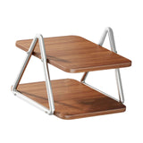 Maxbell Desktop Organizer Rack Heavy Duty Makeup Organizer for Bedroom Home Tabletop 30x27.5x21cm