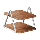 Maxbell Desktop Organizer Rack Heavy Duty Makeup Organizer for Bedroom Home Tabletop 30x27.5x21cm