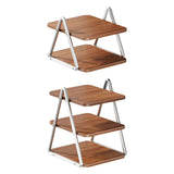 Maxbell Desktop Organizer Rack Heavy Duty Makeup Organizer for Bedroom Home Tabletop 30x27.5x21cm