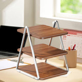 Maxbell Desktop Organizer Rack Heavy Duty Makeup Organizer for Bedroom Home Tabletop 30x27.5x36cm