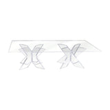 Maxbell Cupcake Display Stand Display Board Acrylic for Gathering Christmas Birthday 25x20cm