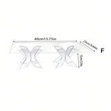 Maxbell Cupcake Display Stand Display Board Acrylic for Gathering Christmas Birthday 40x25cm