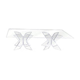 Maxbell Cupcake Display Stand Display Board Acrylic for Gathering Christmas Birthday 40x25cm