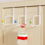 Maxbell 3x over Door Hooks Fit 4.6cm Door Shower Door Hooks for Coat Closet Umbrella