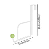 Maxbell 3x over Door Hooks Fit 4.6cm Door Shower Door Hooks for Coat Closet Umbrella