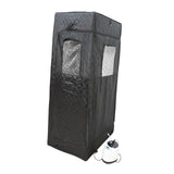 Maxbell SPA Steam Sauna Sauna Room 2.6L Steamer 220V Warm Sauna Tent Sauna Room Tent
