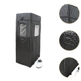 Maxbell SPA Steam Sauna Sauna Room 2.6L Steamer 220V Warm Sauna Tent Sauna Room Tent