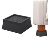 Maxbell Bed Riser Space Saving Lift in Height Floor Protector for Couch Desk Cabinet