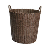 Maxbell Handwoven Laundry Basket Portable Laundry Hamper for Bedroom Bathroom Linens