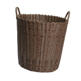 Maxbell Handwoven Laundry Basket Portable Laundry Hamper for Bedroom Bathroom Linens