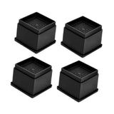 Maxbell 4Pcs Bed Risers Anti Scratch Heavy Duty Couch Raisers for Couch Sofa Cabinet 2 inch Square