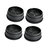 Maxbell 4Pcs Bed Risers Anti Scratch Heavy Duty Couch Raisers for Couch Sofa Cabinet 1 inch Round