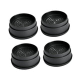Maxbell 4Pcs Bed Risers Anti Scratch Heavy Duty Couch Raisers for Couch Sofa Cabinet 1 inch Round